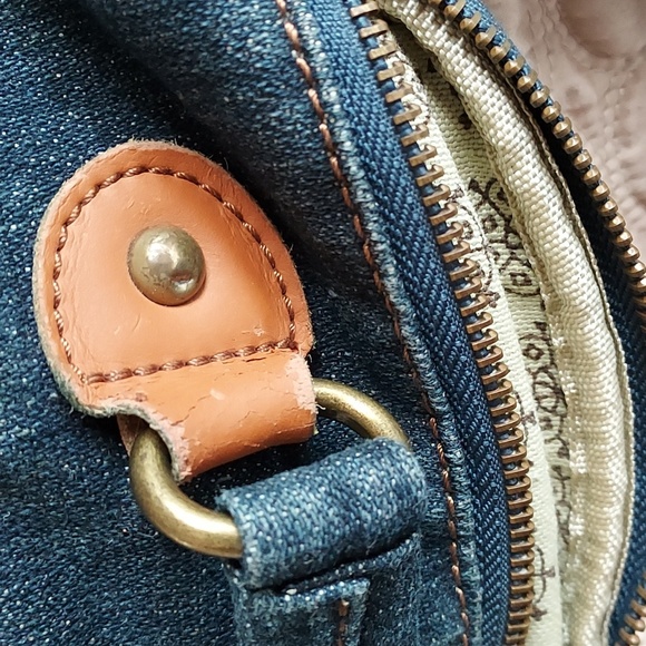 MI•DOU+DENIM CROSSBODY/SHOULDER/SATCHEL BAG - Picture 12 of 13